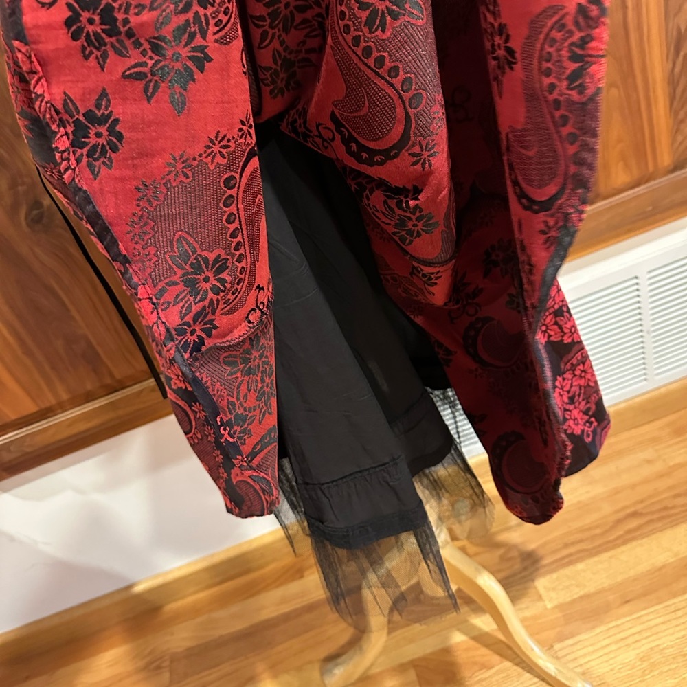 NWOT Hearts & Roses UK Red Black Valentines Day Dress Size S/4 - Picture 8 of 11